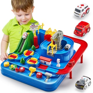 Foto 1 | Foto 1 | Venta Internacional - Auto De Mesa Toy Cubicfun Race Track 2 En 1, Aventura De Más De 3 Años