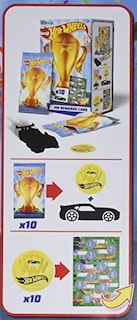 Foto 4 | Foto 4 | Paquete Surtido De 10 Vehículos A Escala 1:64 Y Pegatinas Do - Venta Internacional.