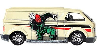 Foto 3 | Foto 3 | Vehículo De Juguete Hot Wheels Captain America Mbk Van A Escala 1:64 - Venta Internacional.