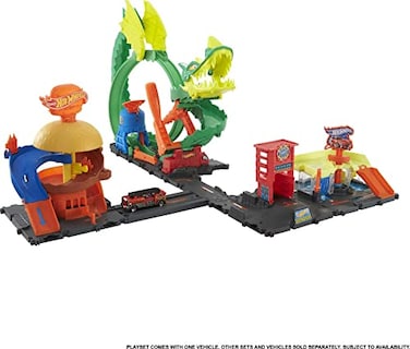 Foto 2 | Foto 2 | Playset Hot Wheels City Burger Drive-thru Con 1 Vehículo - Venta Internacional.