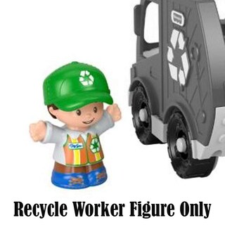 Foto 6 | Foto 6 | Trabajador De Reciclaje Toy Fisher-price Little People Con Camión - Venta Internacional.