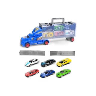 Foto 1 | Foto 1 | Camión Transportador De Fricción Con 6 Coches Para Niños Mayores De 3 Años - Venta Internacional.
