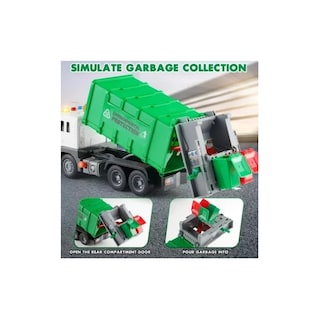 Foto 5 | Foto 5 | Camión de Basura de Juguete con 2 Cubos de Basura Luz y Sonido - Venta Internacional