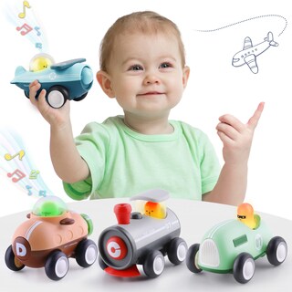 Foto 1 | Foto 1 | Juguete de Coche Iplay Ilearn para Niños de 1 A 3 Años con Luces y Música - Venta Internacional