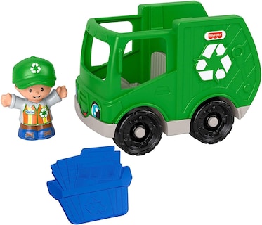 Foto 1 | Foto 1 | Camión De Reciclaje Little People De Fisher-price, Vehículo - Venta Internacional.