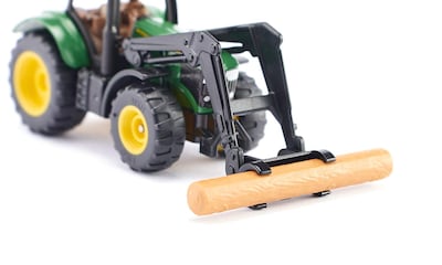 Foto 2 | Foto 2 | Coche de Juguete Siku 1540 Super John Deere con Grabador de Troncos Multicolor - Venta Internacional