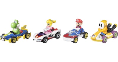 Foto 1 | Foto 1 | Vehículo Mario Kart Hot Wheels Paquete de 4 con 1 Modelo Exclusivo - Venta Internacional
