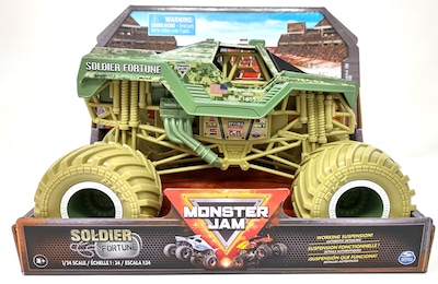 Foto 1 | Foto 1 | Monster Truck Fundido A Escala 1:24 Oficial De Monster Jam - Venta Internacional
