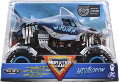 Foto 1 | Foto 1 | Camión Monstruo Megalodon Monster Jam 1:24 Fundido a Presión