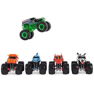 Foto 3 | Foto 3 | Set de 5 Camiones Monstruo Pit Party de Monster Jam a Escala 1:64