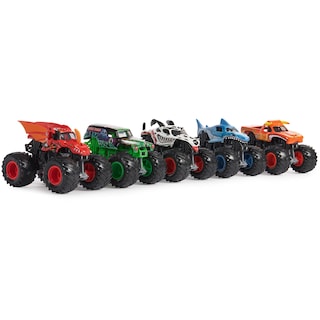 Foto 5 | Foto 5 | Set de 5 Camiones Monstruo Pit Party de Monster Jam a Escala 1:64