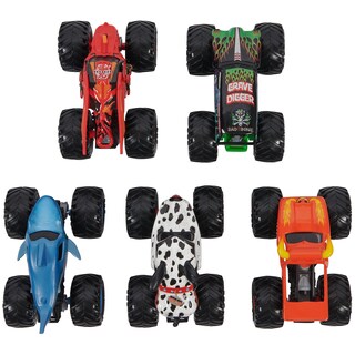 Foto 6 | Foto 6 | Set de 5 Camiones Monstruo Pit Party de Monster Jam a Escala 1:64