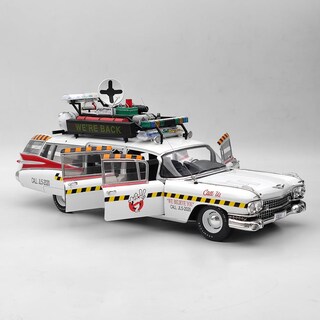 Foto 1 | Foto 1 | Modelo de Coche Fundido a Presión Cadillac Ghostbusters Ii Ecto 1a a Escala 1:18 - Venta Internacional
