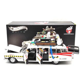 Foto 2 | Foto 2 | Modelo de Coche Fundido a Presión Cadillac Ghostbusters Ii Ecto 1a a Escala 1:18 - Venta Internacional