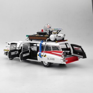 Foto 3 | Foto 3 | Modelo de Coche Fundido a Presión Cadillac Ghostbusters Ii Ecto 1a a Escala 1:18 - Venta Internacional