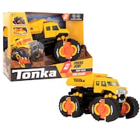 Camión Volquete Tonka The Claw Amarillo Fundido A Presión Con Luces Y Sonidos