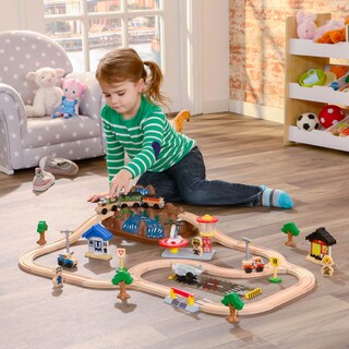 Foto 2 | Foto 2 | Set de Tren Kidkraft Bucket Top Mountain 61 Piezas- Venta Internacional