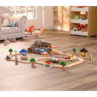 Foto 3 | Foto 3 | Set de Tren Kidkraft Bucket Top Mountain 61 Piezas- Venta Internacional