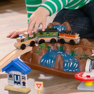 Foto 6 | Foto 6 | Set de Tren Kidkraft Bucket Top Mountain 61 Piezas- Venta Internacional