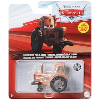 Foto 4 | Foto 4 | Tractor Pixar de Juguete Disney Cars con Neumático en la Boca de Metal 1:55 - Venta Internacional