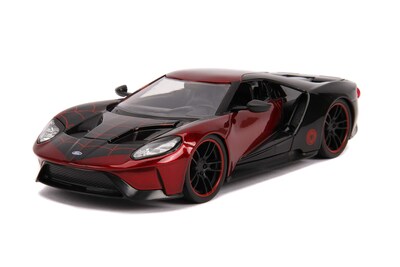 Foto 5 | Foto 5 | Coche Fundido A Presión Jada Toys Marvel 1:24 2017 Ford Gt Con Spider-man - Venta Internacional.