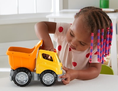 Foto 4 | Foto 4 | Camión Volquete Fisher-price Little People Con Sonido Y Figura - Venta Internacional.