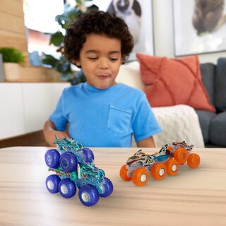 Foto 2 | Foto 2 | Camión De Juguete Hot Wheels Monster Trucks A Escala 1:64 Con Plataformas Grandes - Venta Internacional.