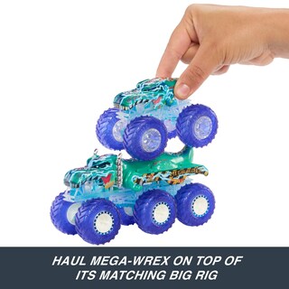 Foto 4 | Foto 4 | Camión De Juguete Hot Wheels Monster Trucks A Escala 1:64 Con Plataformas Grandes - Venta Internacional.