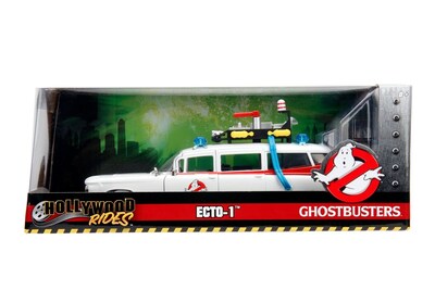 Foto 6 | Foto 6 | Maqueta De Coche Fundido A Presión Jada Toys Hollywood Rides Ghostbusters Ecto-1 A Escala 1:24 - Venta Internacional.