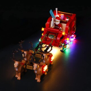 Foto 2 | Foto 2 | Kit De Iluminación Para Lego Santa's Sleigh 40499 - Briksmax Led - Venta Internacional.