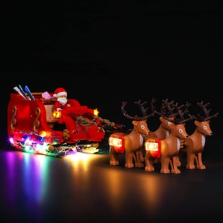 Foto 4 | Foto 4 | Kit De Iluminación Para Lego Santa's Sleigh 40499 - Briksmax Led - Venta Internacional.