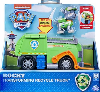 Foto 1 | Foto 1 | Camión De Reciclaje Rocky De Toy Paw Patrol Con Montacargas, Para Mayores De 3 Años - Venta Internacional.