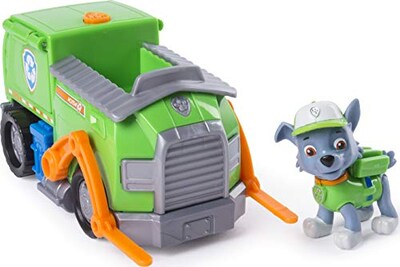 Foto 2 | Foto 2 | Camión De Reciclaje Rocky De Toy Paw Patrol Con Montacargas, Para Mayores De 3 Años - Venta Internacional.