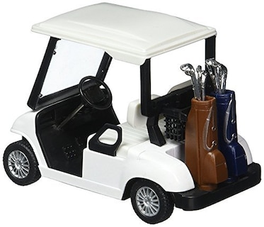 Foto 2 | Foto 2 | Carrito De Golf De Juguete Kinsfun Modelo De Metal Fundido A Presión Pullback Action - Venta Internacional.