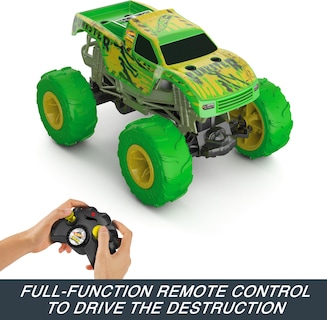 Foto 4 | Foto 4 | Juguete Rc Hot Wheels Monster Trucks Gunkster A Escala 1:15 - Venta Internacional.