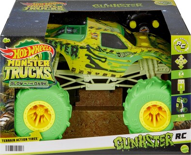 Foto 6 | Foto 6 | Juguete Rc Hot Wheels Monster Trucks Gunkster A Escala 1:15 - Venta Internacional.