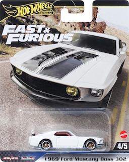 Foto 6 | Foto 6 | Auto De Juguete Hot Wheels Premium Fast & Furious A Escala 1:64 Para Ford Mustang Boss Fundido A Presión - Venta Internacional.