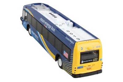Foto 2 | Foto 2 | Autobús De Juguete Daron Mta Protera Hybrid 1/87 Azul Eléctrico - Venta Internacional.