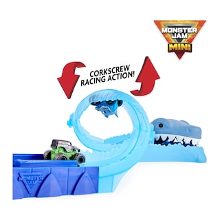 Foto 3 | Foto 3 | Set Monster Jam Mini Megalodon Race con 2 Camiones 1:87 - Venta Internacional