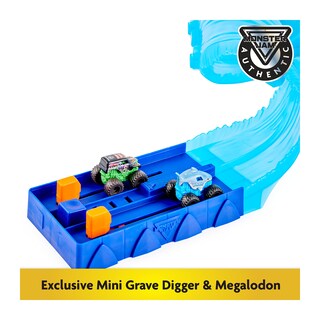 Foto 5 | Foto 5 | Set Monster Jam Mini Megalodon Race con 2 Camiones 1:87 - Venta Internacional