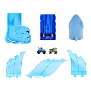 Foto 7 | Foto 7 | Set Monster Jam Mini Megalodon Race con 2 Camiones 1:87 - Venta Internacional