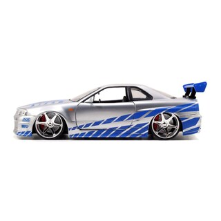 Foto 4 | Foto 4 | Coche Fundido Jada Toys Fast & Furious Brian 2002 Nissan Skyline R34 1:24 - Venta Internacional.