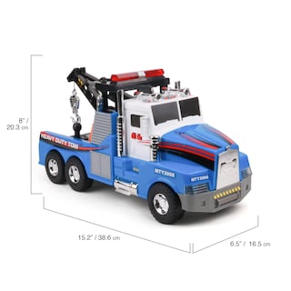 Foto 7 | Foto 7 | Grúa De Juguete Mighty Fleet Mighty Motorizada Con Luces Y Sonidos - Venta Internacional.