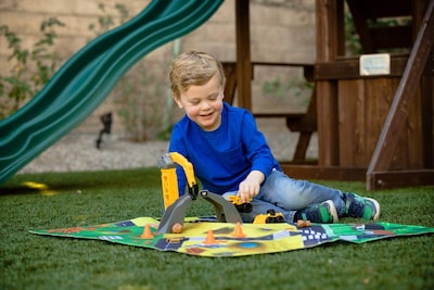Foto 5 | Foto 5 | Juguetes De Construcción Cat Little Machines Con Tapete De Juego Para Más De 3 Años - Venta Internacional.