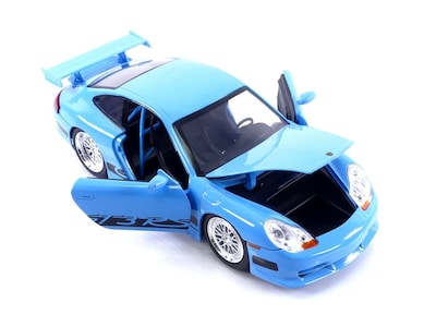 Foto 5 | Foto 5 | Coche Fundido Jada Toys Fast & Furious Brian's Porsche 911 Gt3 Rs 1:24 - Venta Internacional.