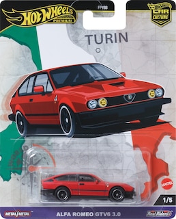 Foto 6 | Foto 6 | Coche De Juguete Hot Wheels Premium Car Culture Alfa Romeo Gtv 6 3.0 - Venta Internacional.