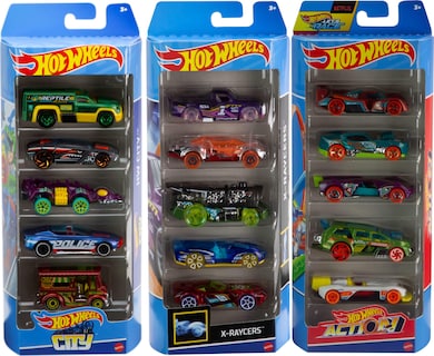 Foto 2 | Foto 2 | Paquete Hot Wheels De Toy Cars 15 A Escala 1:64 Con 3 Paquetes De 5 - Venta Internacional.