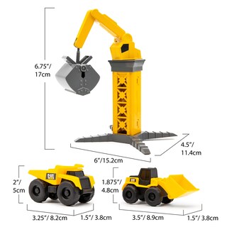 Foto 3 | Foto 3 | Construction Toys Cat Little Machines Ground Crew Con Insta-dirt - Venta Internacional.