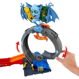 Foto 2 | Foto 2 | Set De Atletismo Para Coches De Juguete Hot Wheels City Bat Loop Attack 1:64 - Venta Internacional.