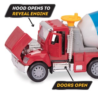 Foto 6 | Foto 6 | Camión De Cemento De Juguete Conducido Por El Vehículo De Construcción Battat 3+ - Venta Internacional.